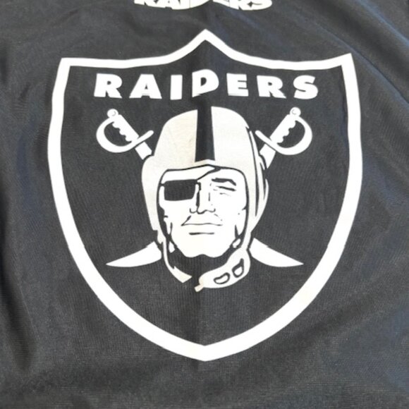 Oakland Raiders Flag Football Boys Kids Reversible Jersey Youth Size Small NFL - Picture 3 of 5